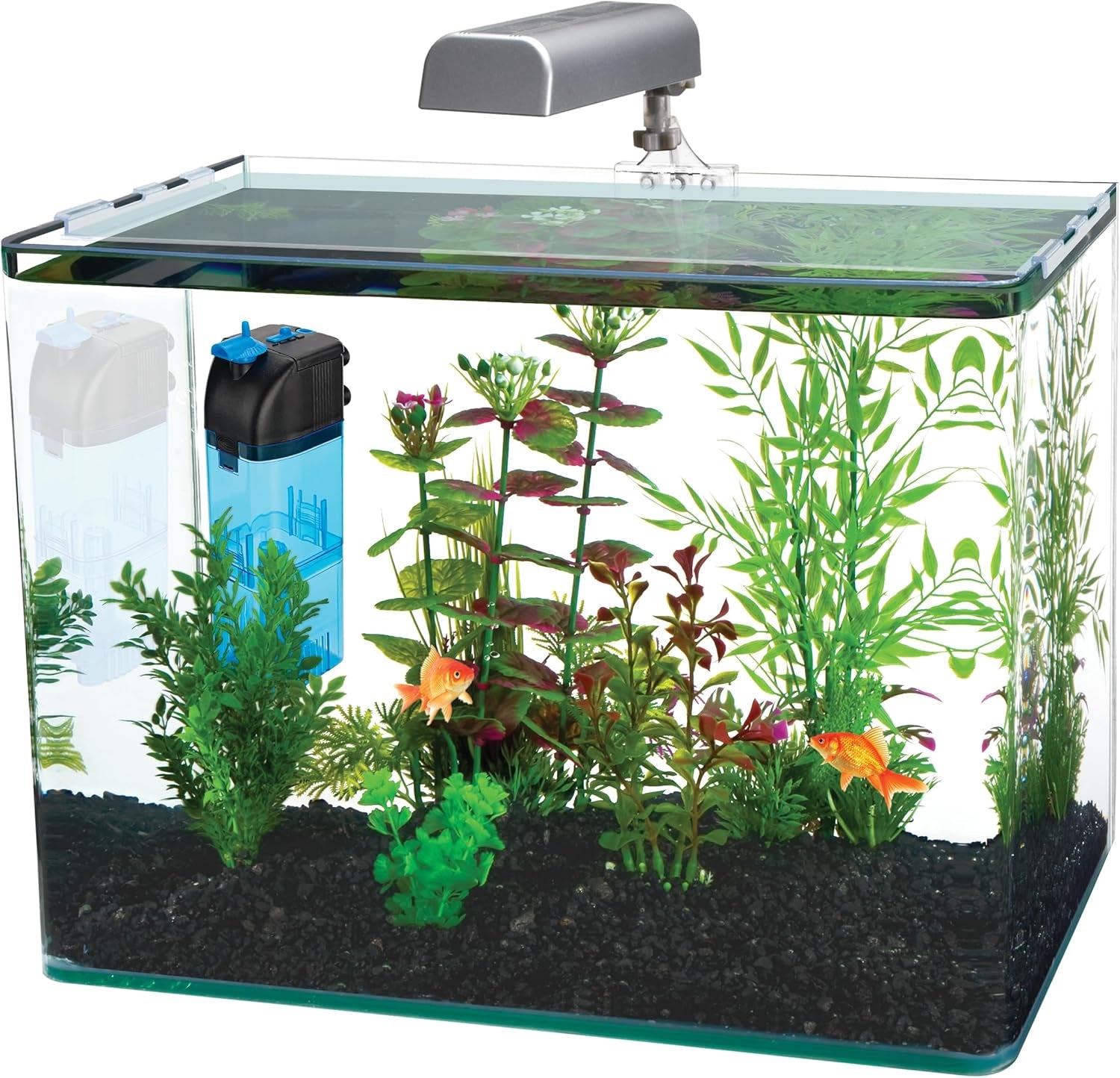 Cascade 600 Filter Replacement Carbon Cartridges (2 Pack) – Provides Chemical Filtration for Freshwater and Saltwater Aquariums